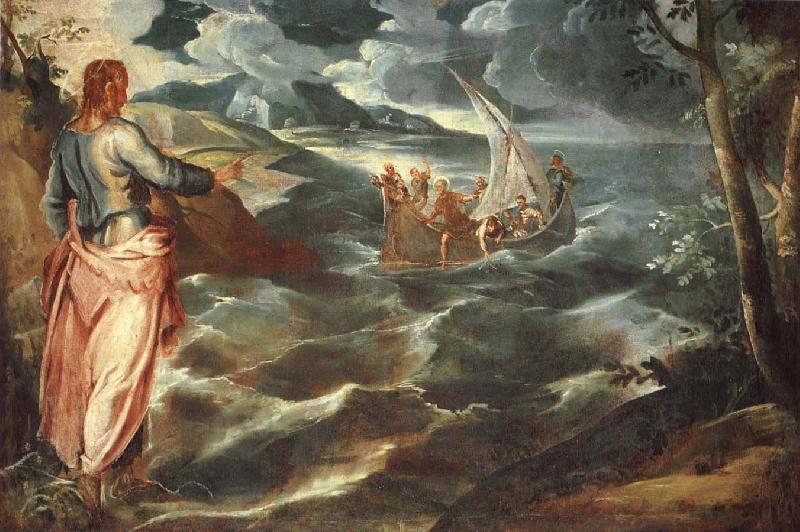 TIZIANO Vecellio Christ at Galilee sjon Germany oil painting art